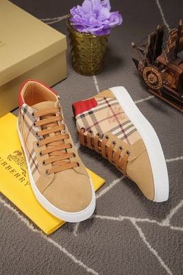 Burberry High-Top Fashion Men Shoes--011